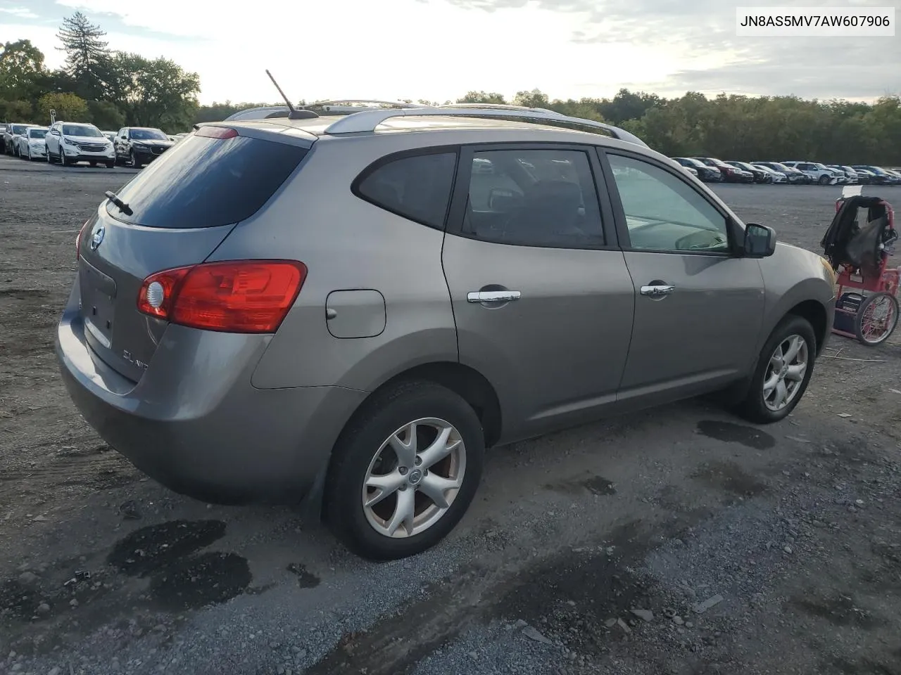 2010 Nissan Rogue S VIN: JN8AS5MV7AW607906 Lot: 72075334