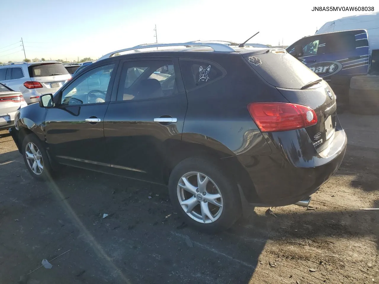 2010 Nissan Rogue S VIN: JN8AS5MV0AW608038 Lot: 72180944