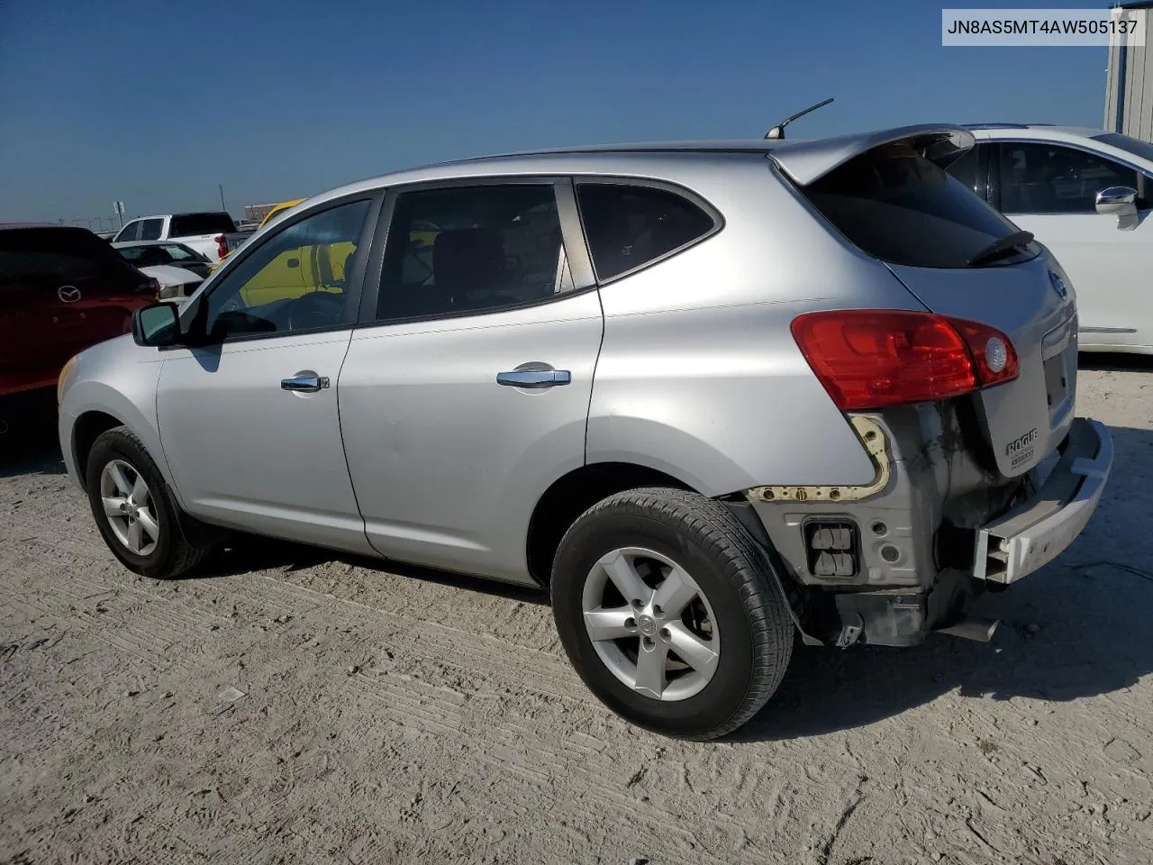 2010 Nissan Rogue S VIN: JN8AS5MT4AW505137 Lot: 72467564