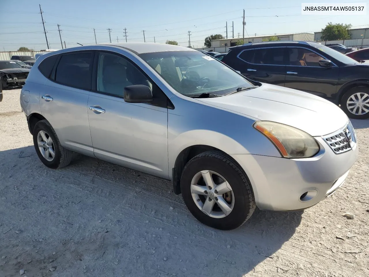 2010 Nissan Rogue S VIN: JN8AS5MT4AW505137 Lot: 72467564