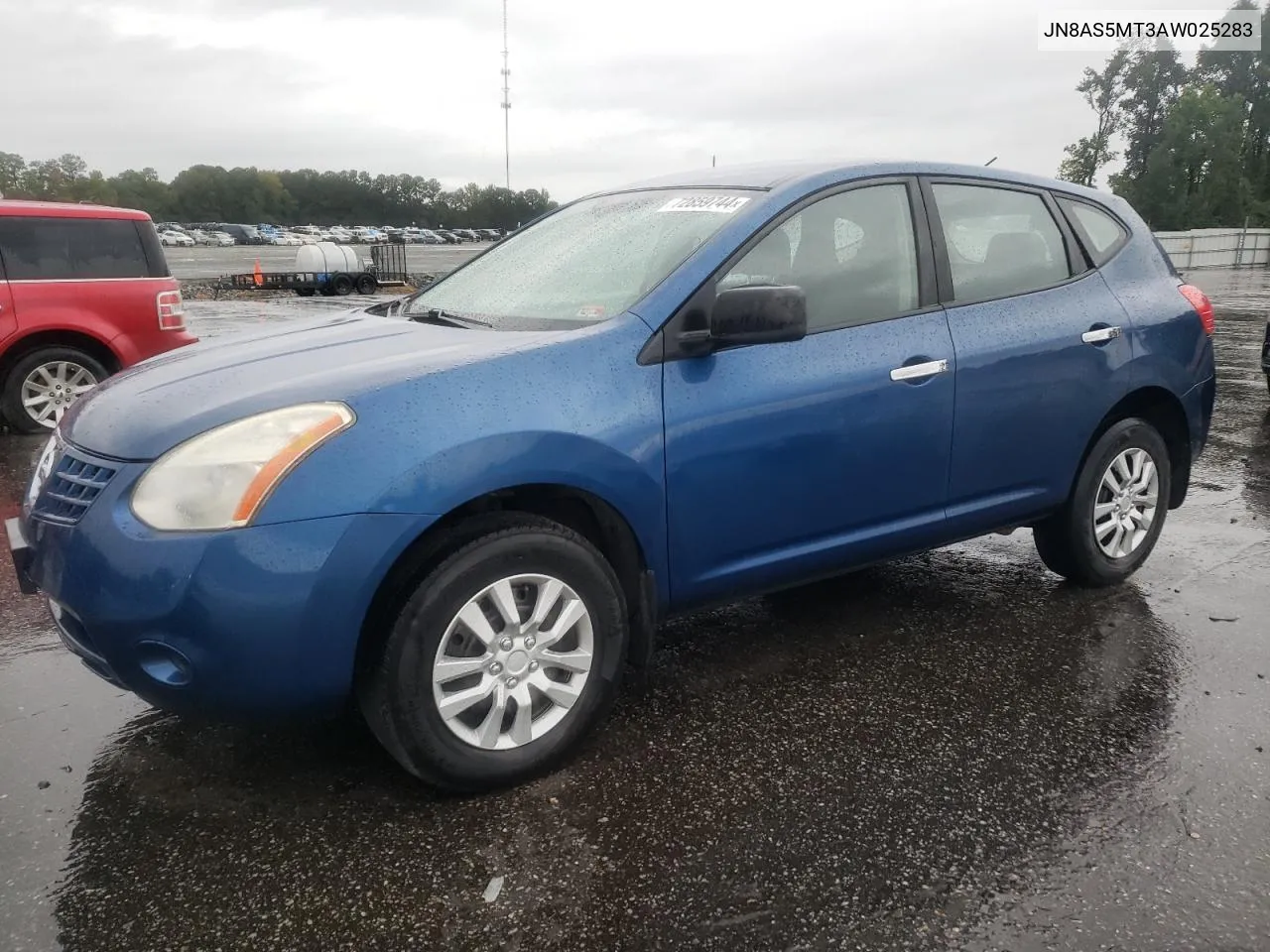 2010 Nissan Rogue S VIN: JN8AS5MT3AW025283 Lot: 72859744