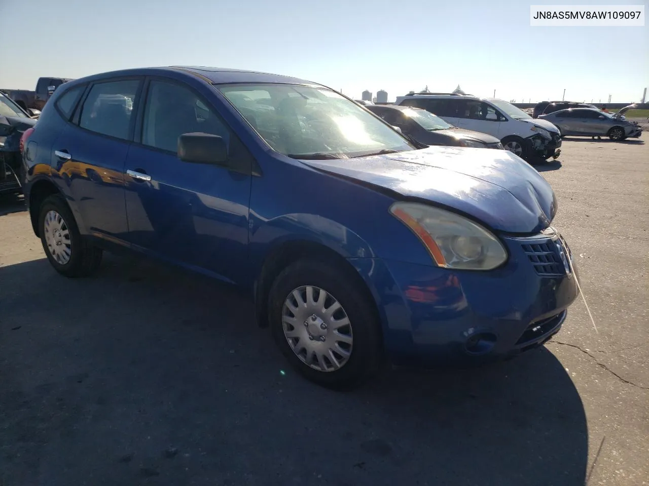 2010 Nissan Rogue S VIN: JN8AS5MV8AW109097 Lot: 73790334