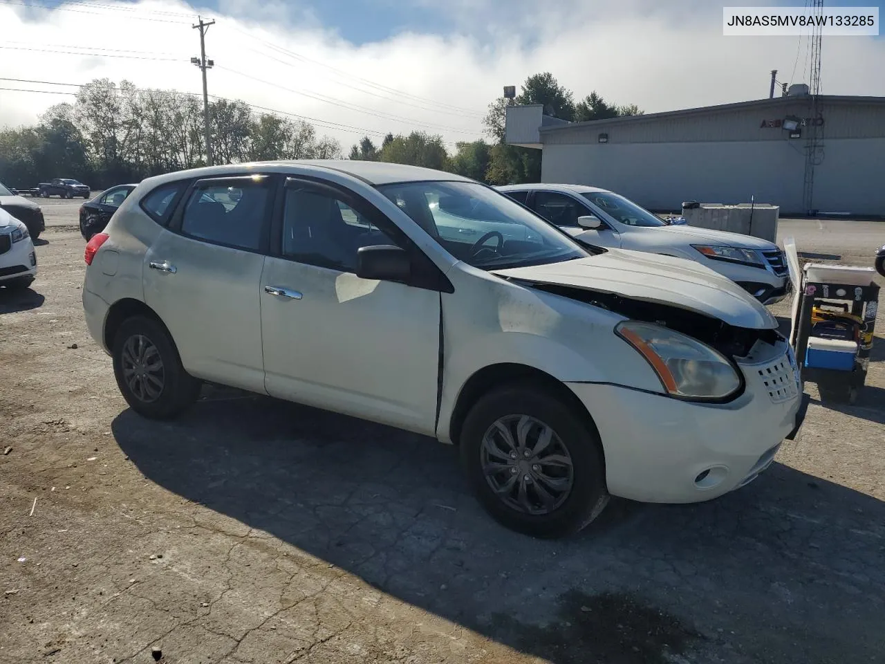 2010 Nissan Rogue S VIN: JN8AS5MV8AW133285 Lot: 74050024