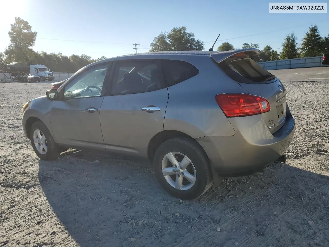 2010 Nissan Rogue S VIN: JN8AS5MT9AW020220 Lot: 74066484