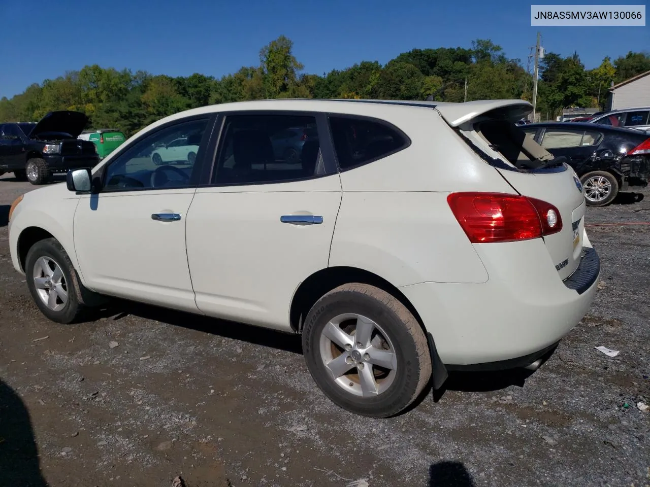 2010 Nissan Rogue S VIN: JN8AS5MV3AW130066 Lot: 74232094