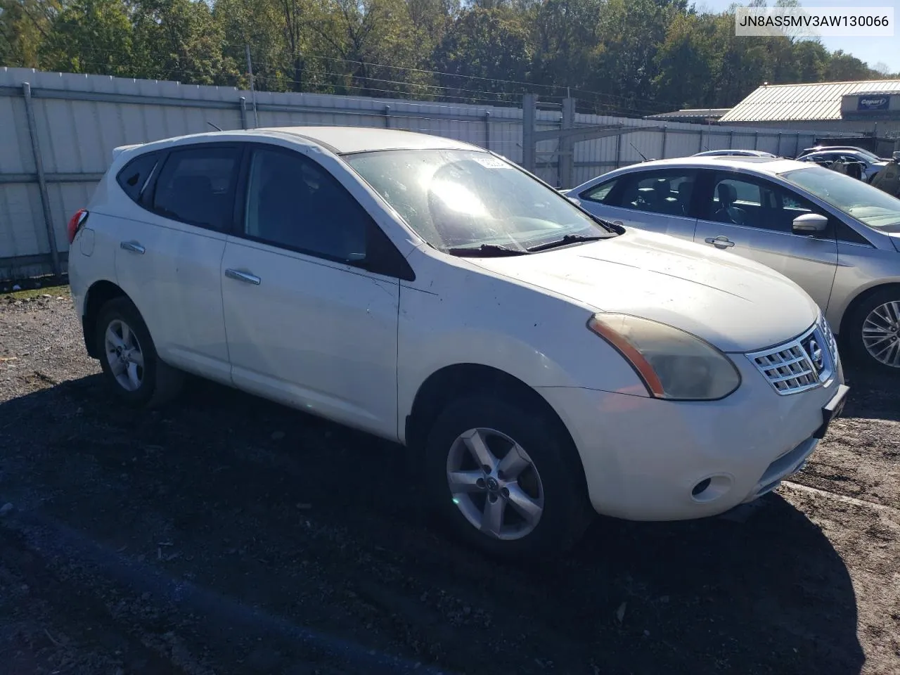 2010 Nissan Rogue S VIN: JN8AS5MV3AW130066 Lot: 74232094