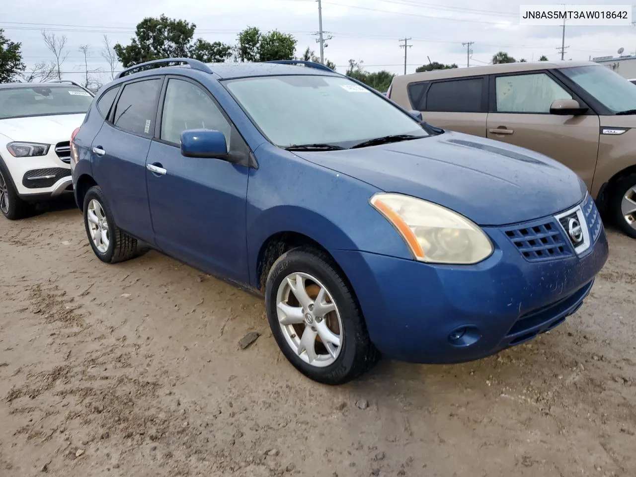 2010 Nissan Rogue S VIN: JN8AS5MT3AW018642 Lot: 74927564