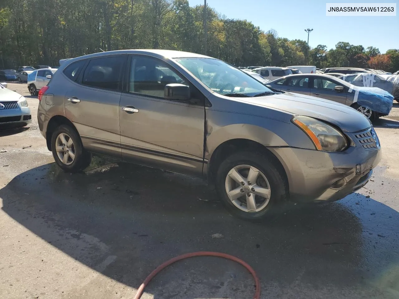 2010 Nissan Rogue S VIN: JN8AS5MV5AW612263 Lot: 75215114