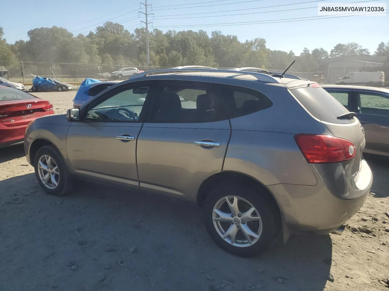 2010 Nissan Rogue S VIN: JN8AS5MV0AW120336 Lot: 75731754