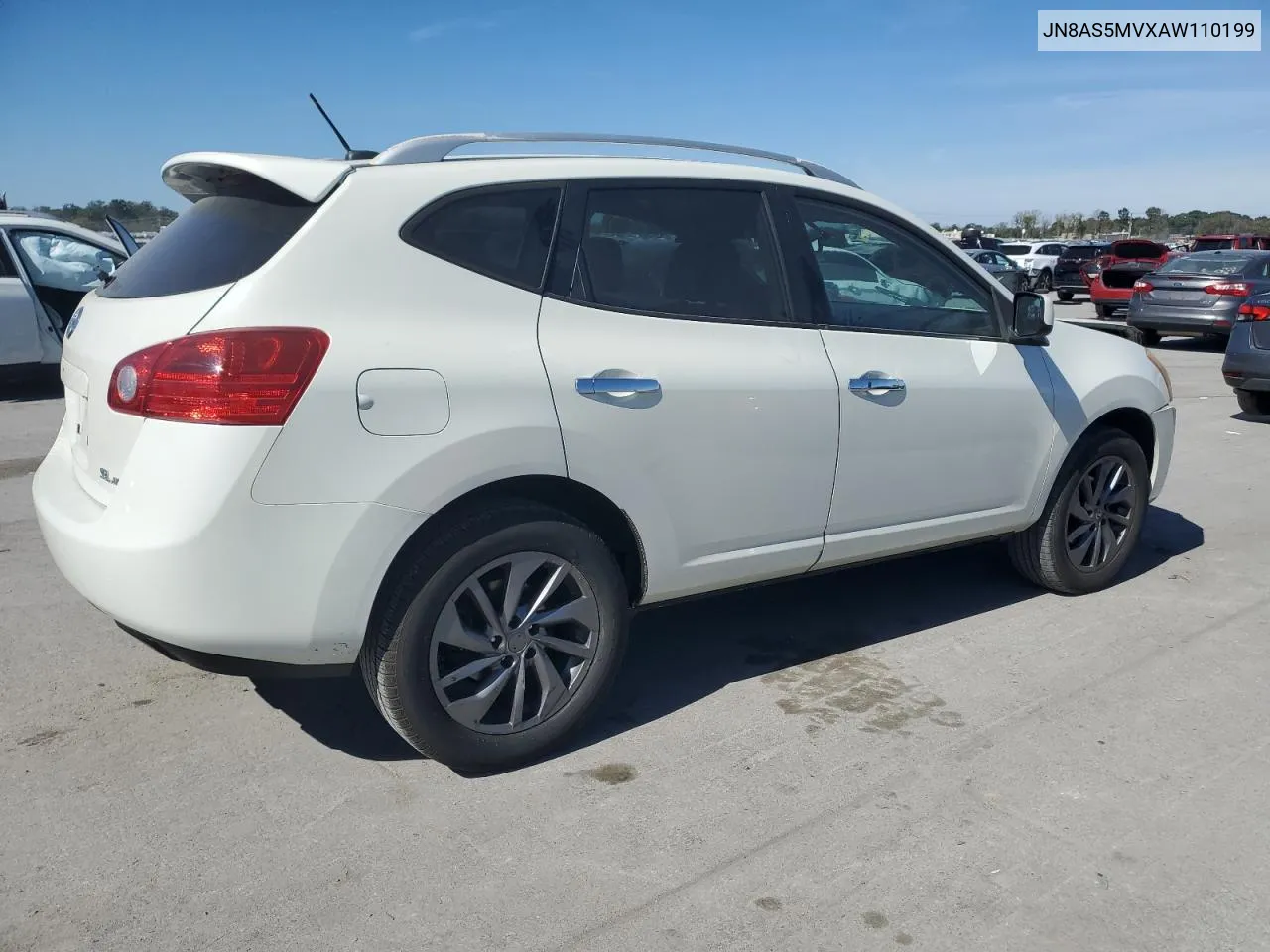 2010 Nissan Rogue S VIN: JN8AS5MVXAW110199 Lot: 75885094