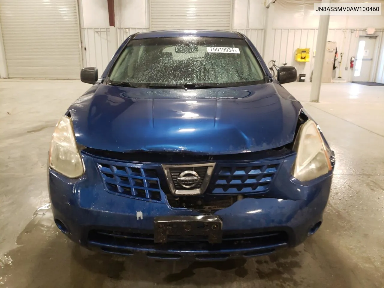 2010 Nissan Rogue S VIN: JN8AS5MV0AW100460 Lot: 76019034