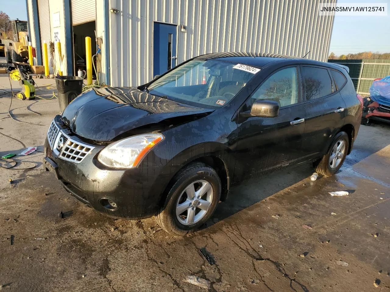 2010 Nissan Rogue S VIN: JN8AS5MV1AW125741 Lot: 76179624