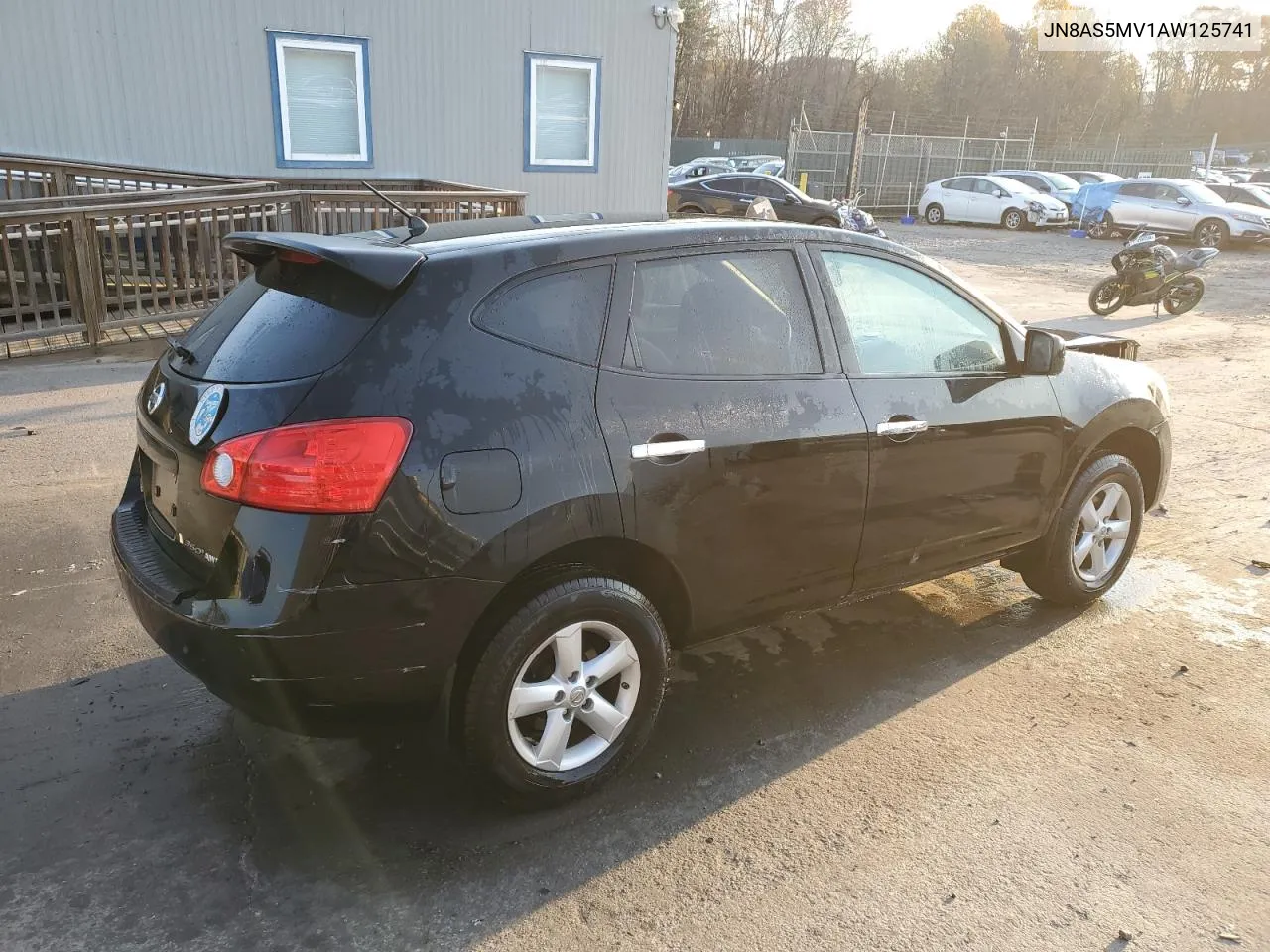 2010 Nissan Rogue S VIN: JN8AS5MV1AW125741 Lot: 76179624