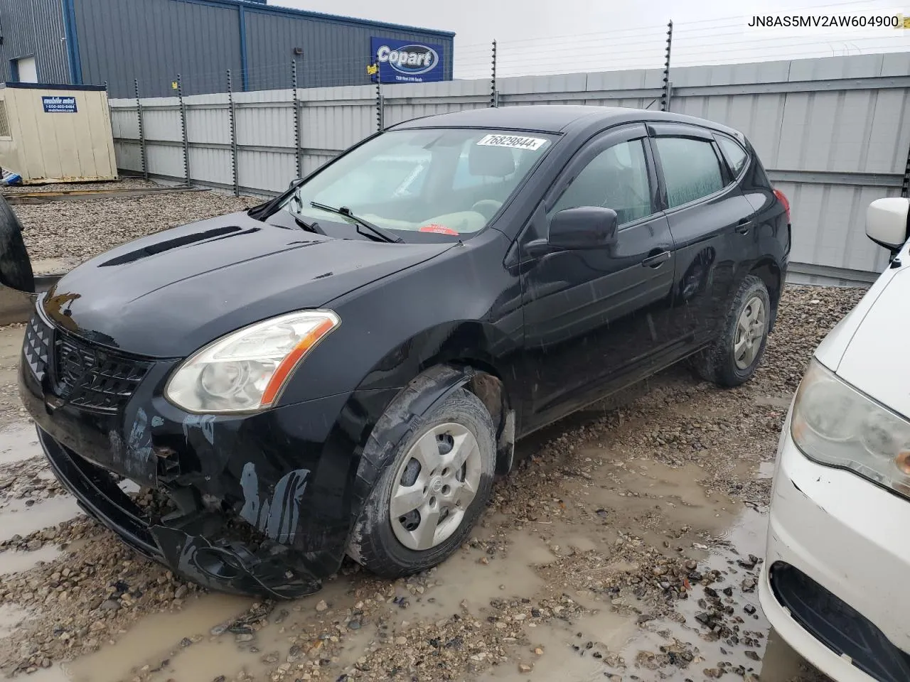 2010 Nissan Rogue S VIN: JN8AS5MV2AW604900 Lot: 76829844