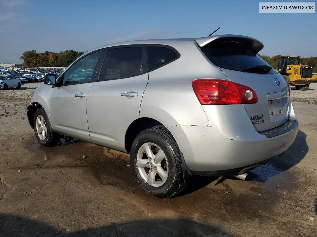 2010 Nissan Rogue S VIN: JN8AS5MT0AW013348 Lot: 77325014