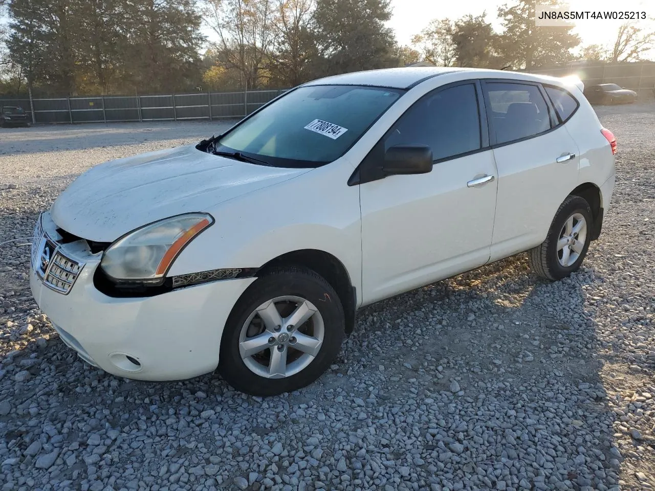 2010 Nissan Rogue S VIN: JN8AS5MT4AW025213 Lot: 77808194