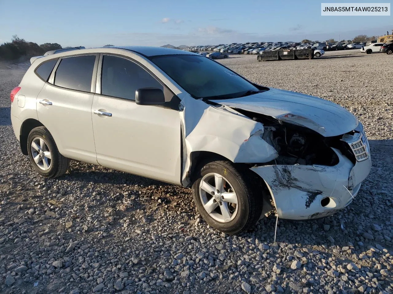 2010 Nissan Rogue S VIN: JN8AS5MT4AW025213 Lot: 77808194