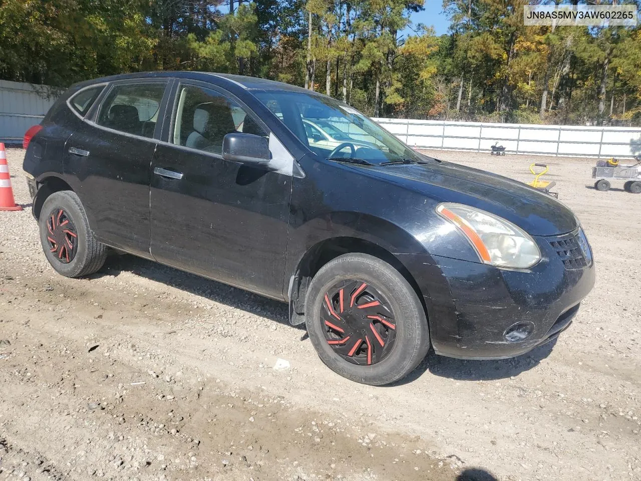 2010 Nissan Rogue S VIN: JN8AS5MV3AW602265 Lot: 77944794