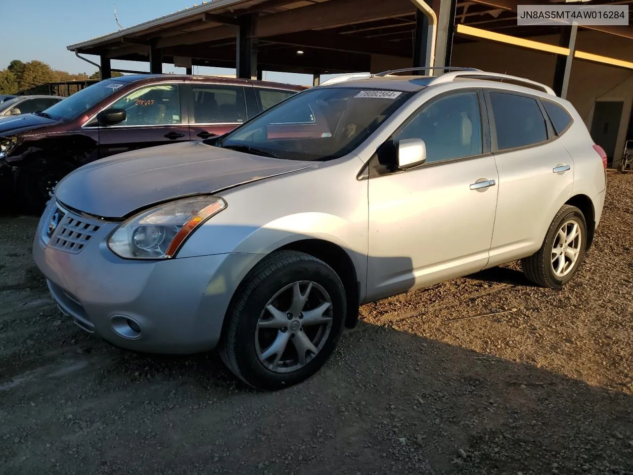 2010 Nissan Rogue S VIN: JN8AS5MT4AW016284 Lot: 78082564