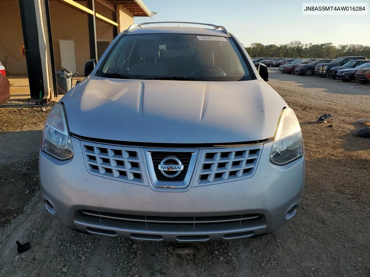 2010 Nissan Rogue S VIN: JN8AS5MT4AW016284 Lot: 78082564