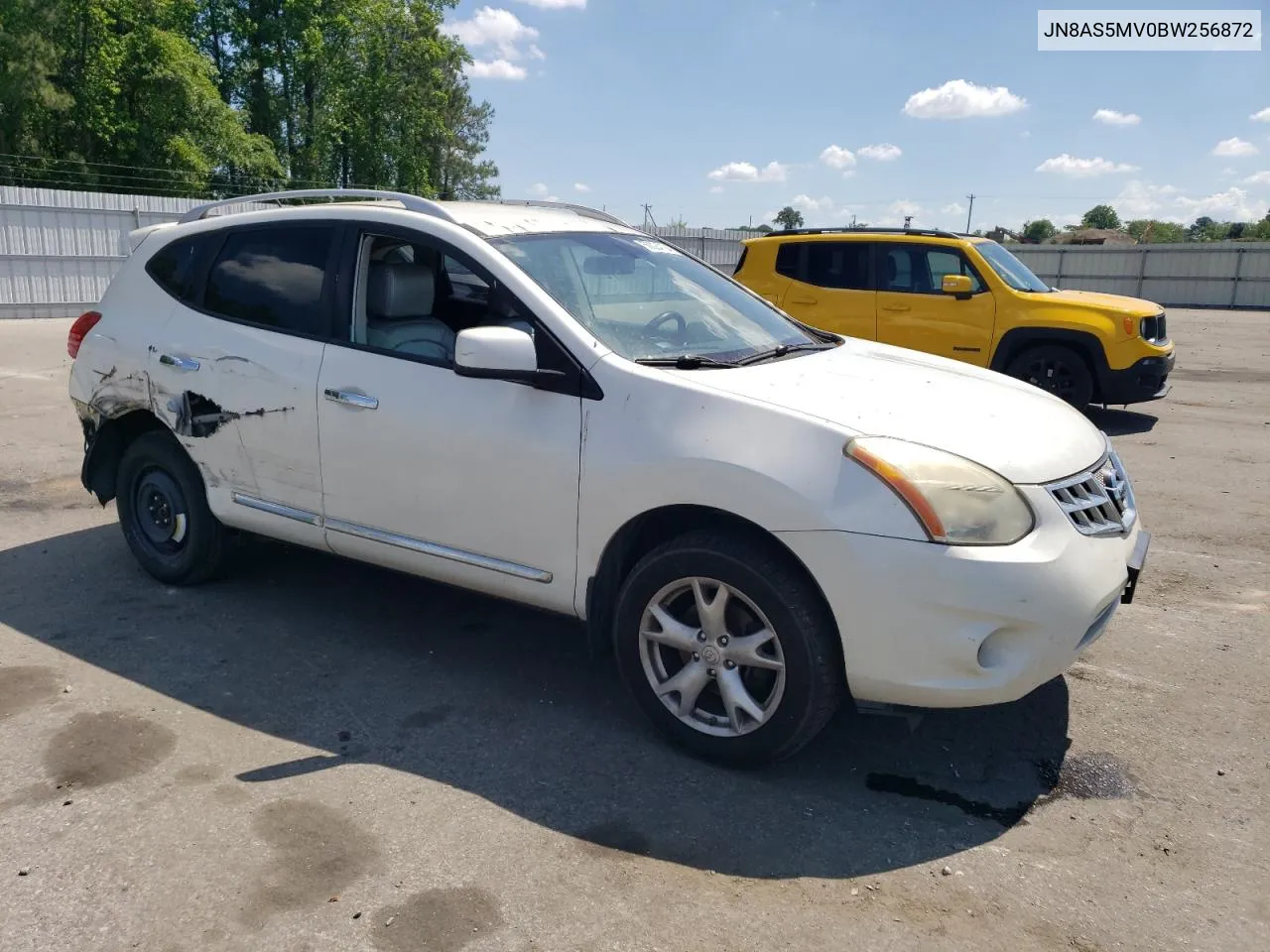 2011 Nissan Rogue S VIN: JN8AS5MV0BW256872 Lot: 50024194