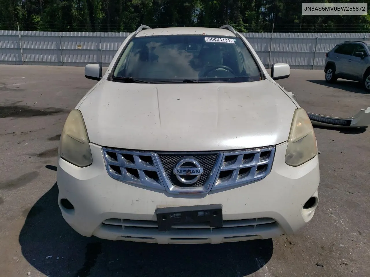 2011 Nissan Rogue S VIN: JN8AS5MV0BW256872 Lot: 50024194