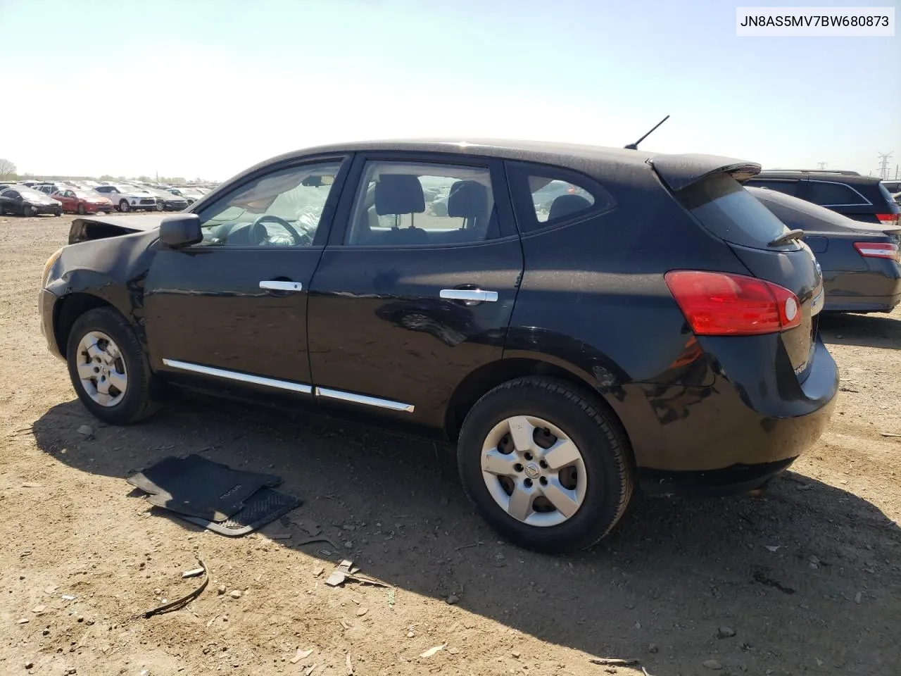 2011 Nissan Rogue S VIN: JN8AS5MV7BW680873 Lot: 52142184