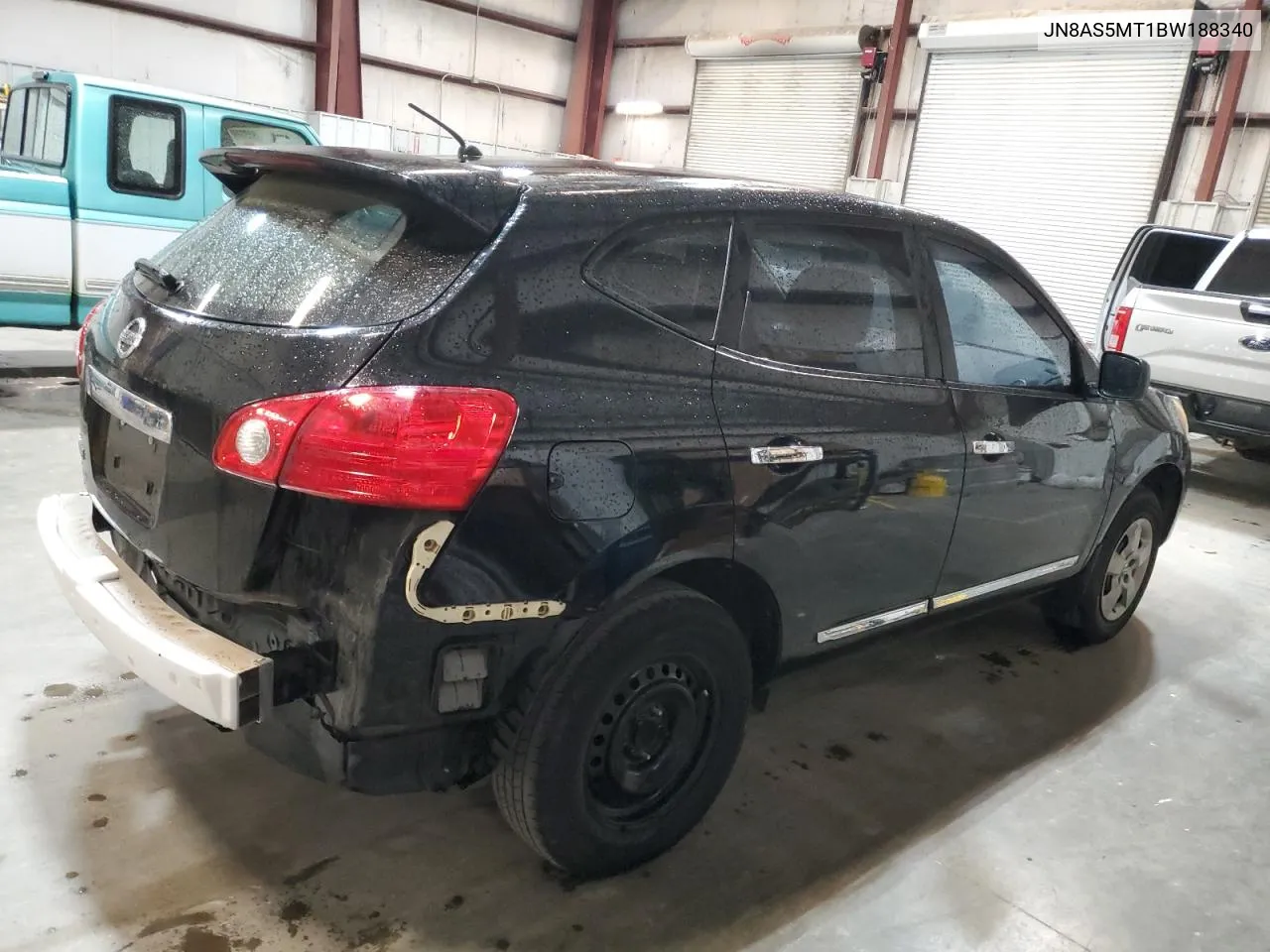 2011 Nissan Rogue S VIN: JN8AS5MT1BW188340 Lot: 52519114