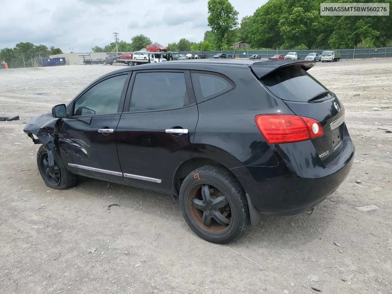 2011 Nissan Rogue S VIN: JN8AS5MT5BW560276 Lot: 53573934