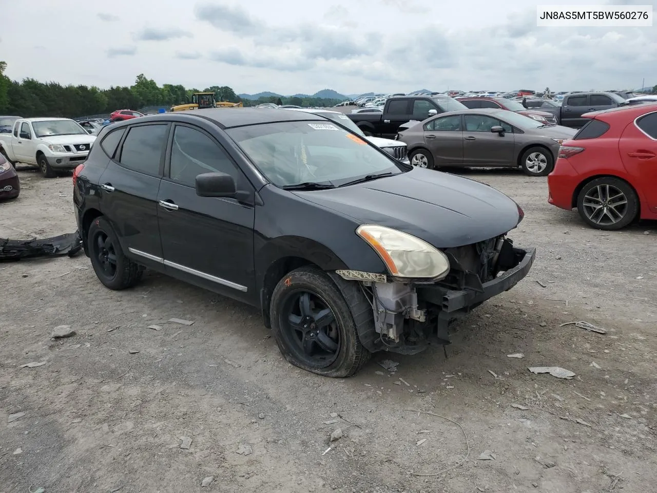 2011 Nissan Rogue S VIN: JN8AS5MT5BW560276 Lot: 53573934