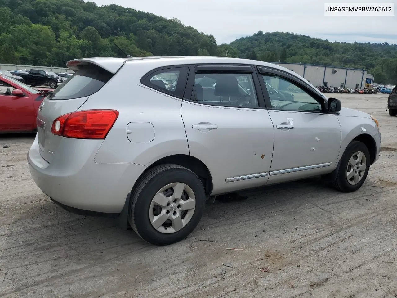 2011 Nissan Rogue S VIN: JN8AS5MV8BW265612 Lot: 60187014