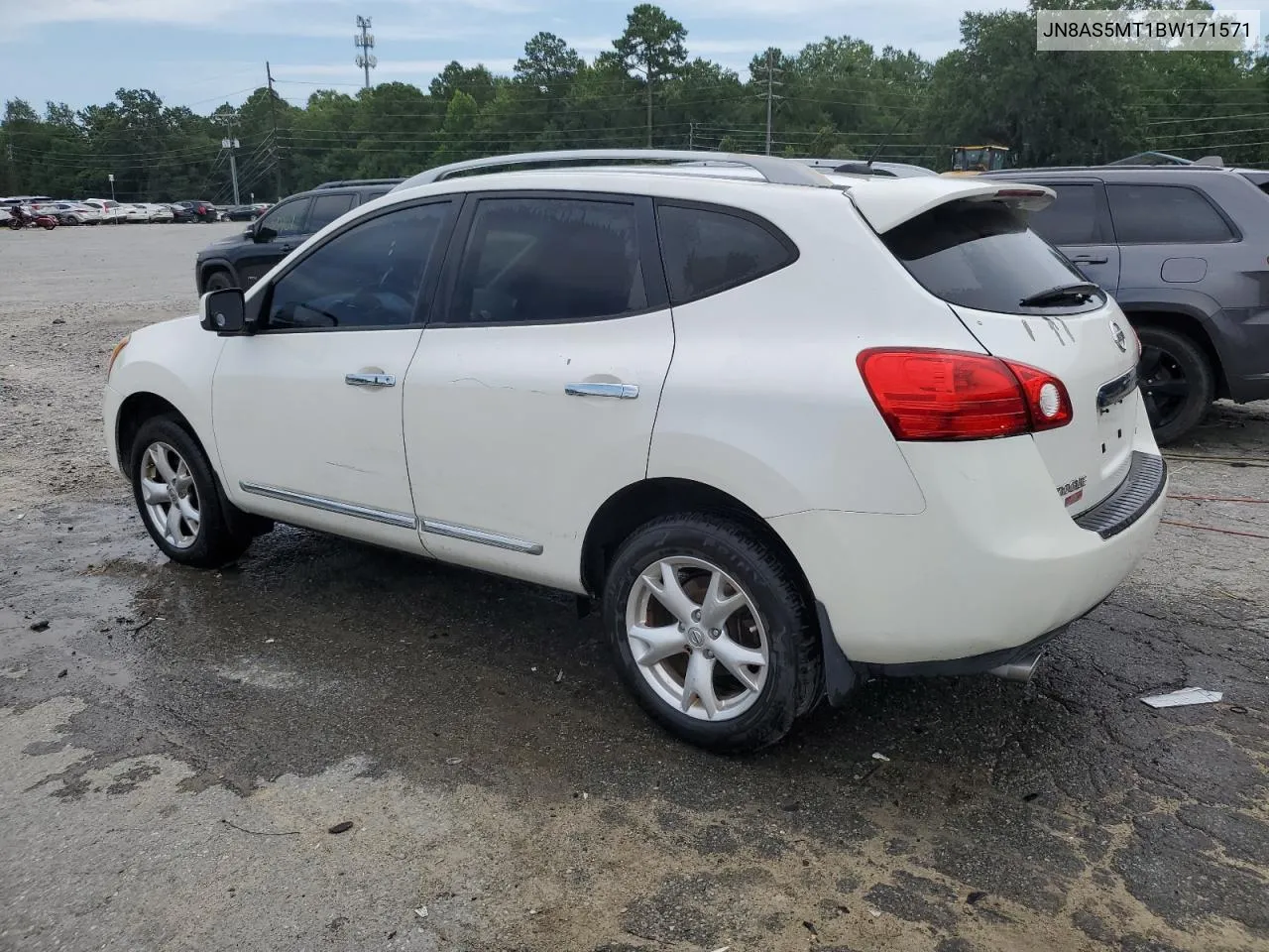 2011 Nissan Rogue S VIN: JN8AS5MT1BW171571 Lot: 60274504