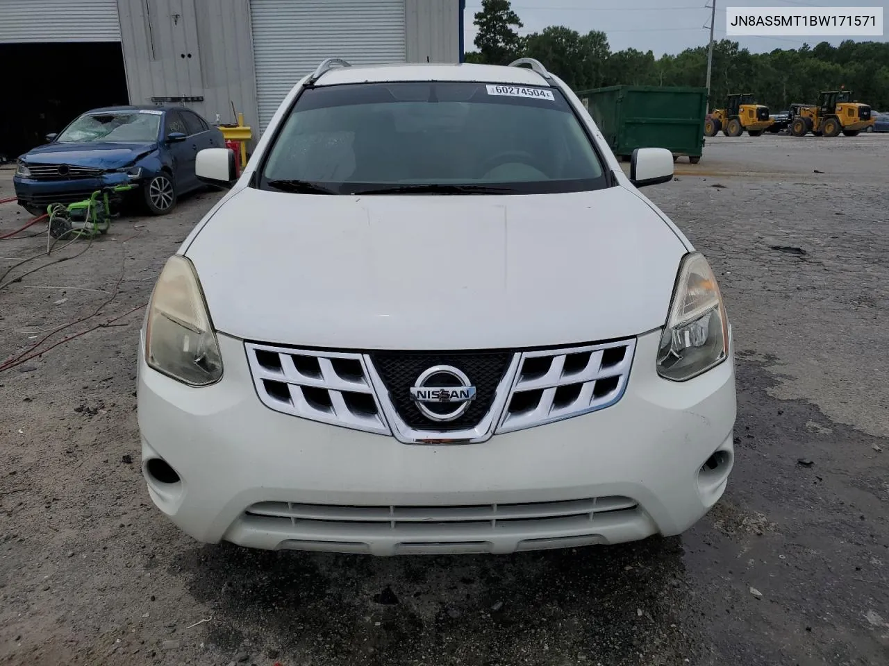 JN8AS5MT1BW171571 2011 Nissan Rogue S