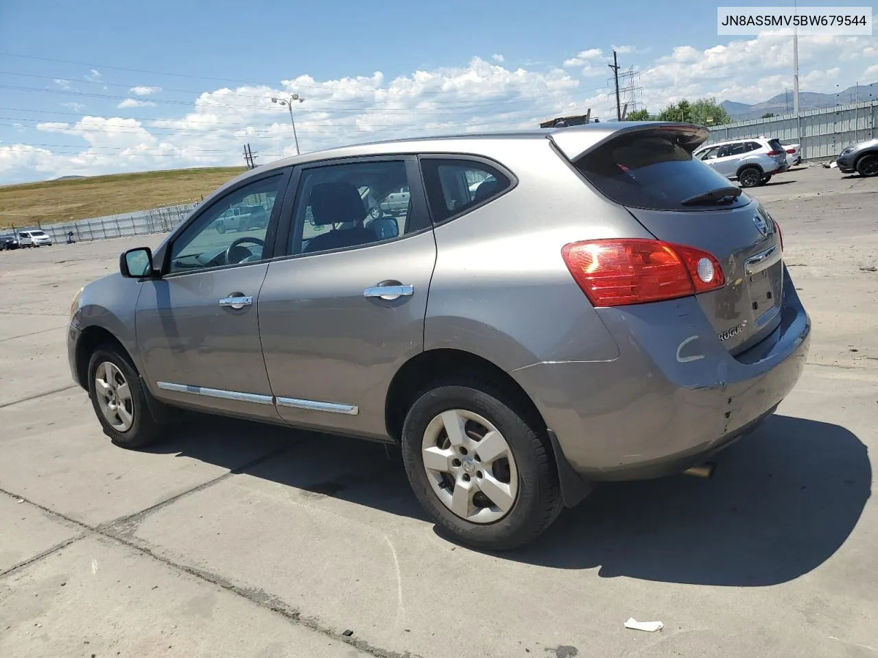 2011 Nissan Rogue S VIN: JN8AS5MV5BW679544 Lot: 62014134