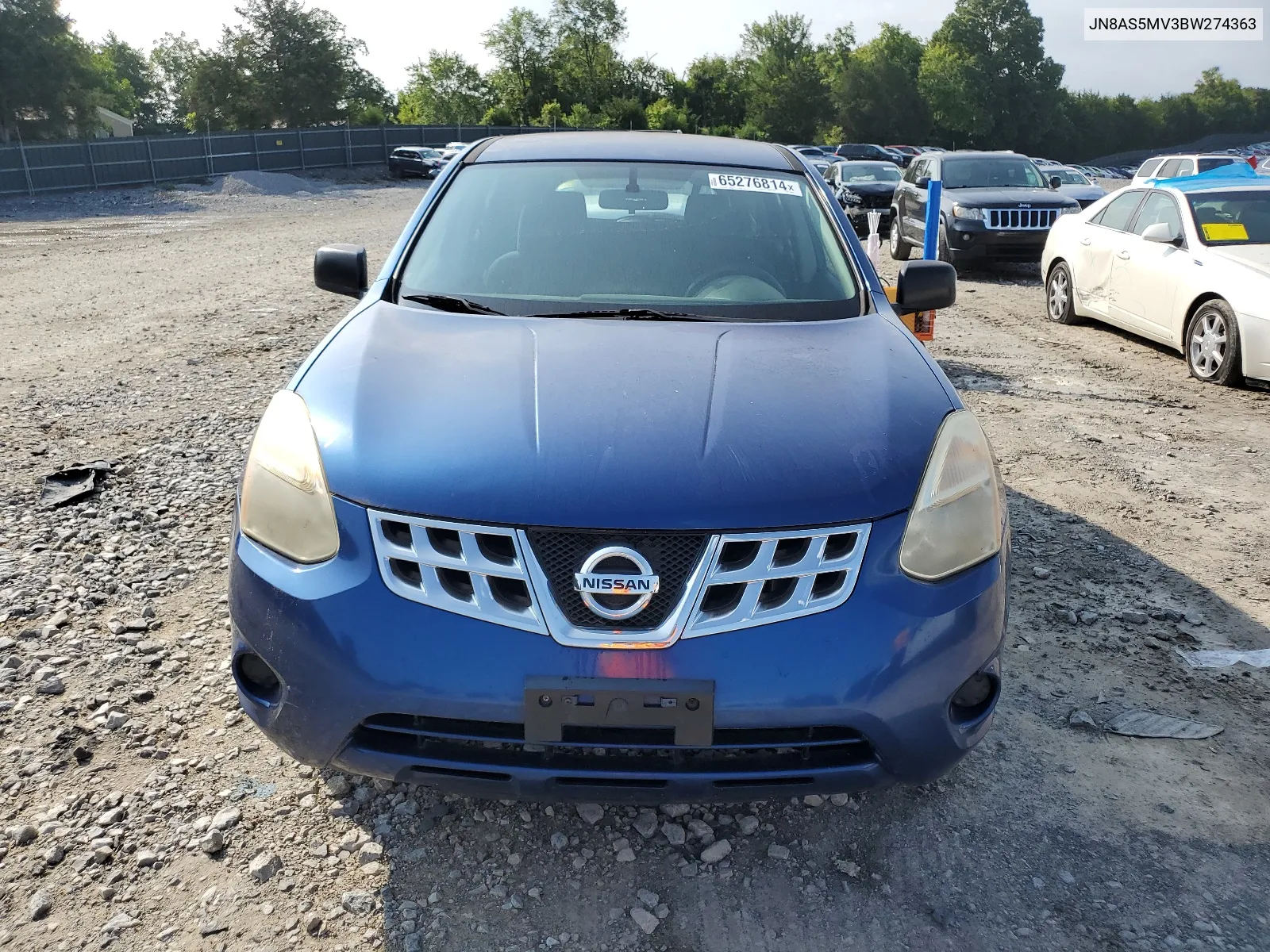 JN8AS5MV3BW274363 2011 Nissan Rogue S