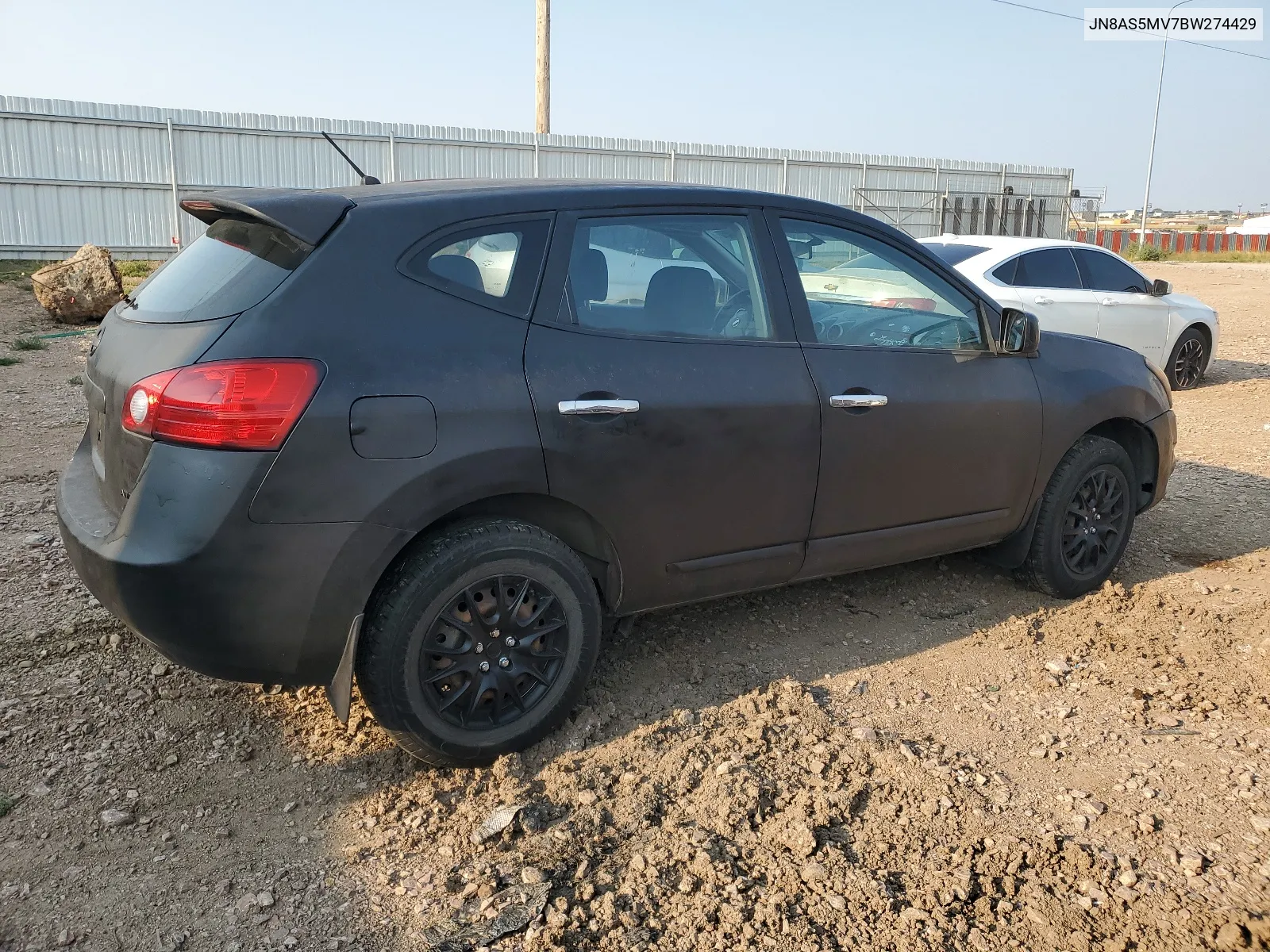 2011 Nissan Rogue S VIN: JN8AS5MV7BW274429 Lot: 65427804