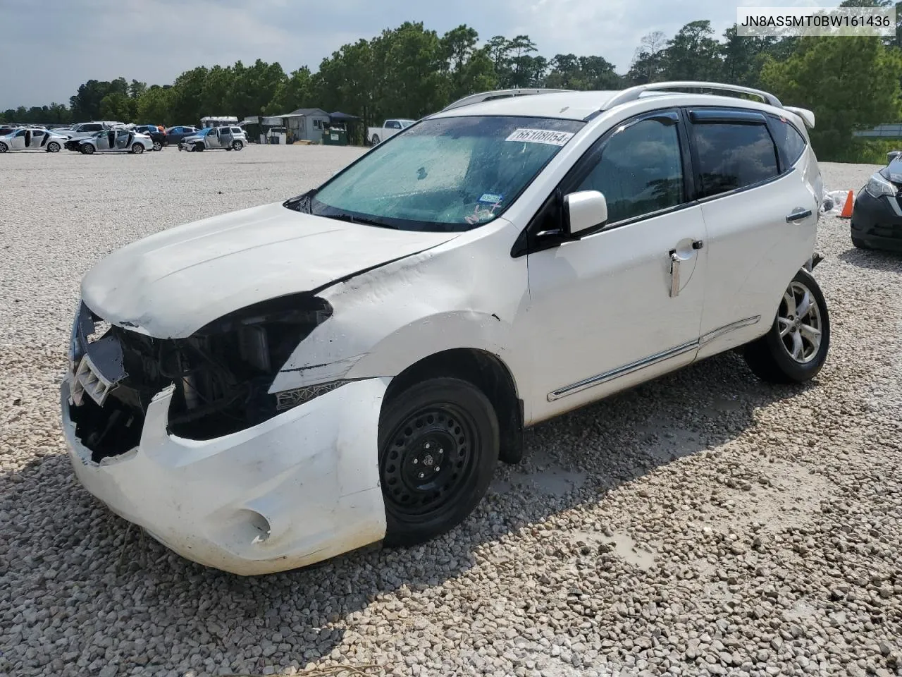 2011 Nissan Rogue S VIN: JN8AS5MT0BW161436 Lot: 66108054