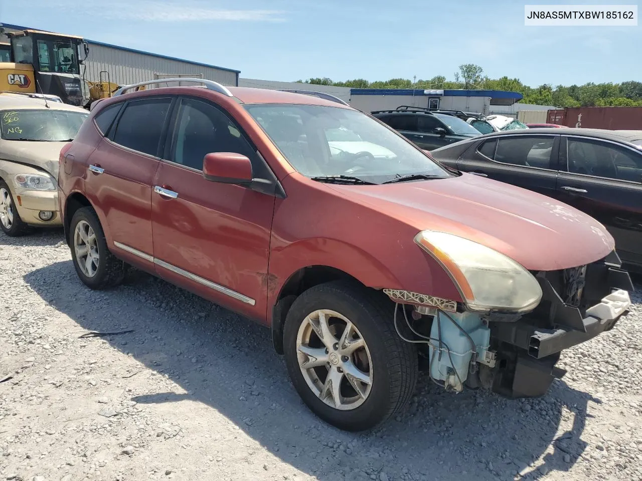 2011 Nissan Rogue S VIN: JN8AS5MTXBW185162 Lot: 66603964