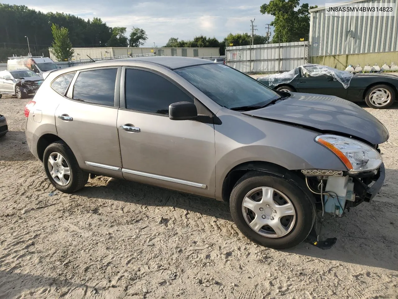 2011 Nissan Rogue S VIN: JN8AS5MV4BW314823 Lot: 66849404