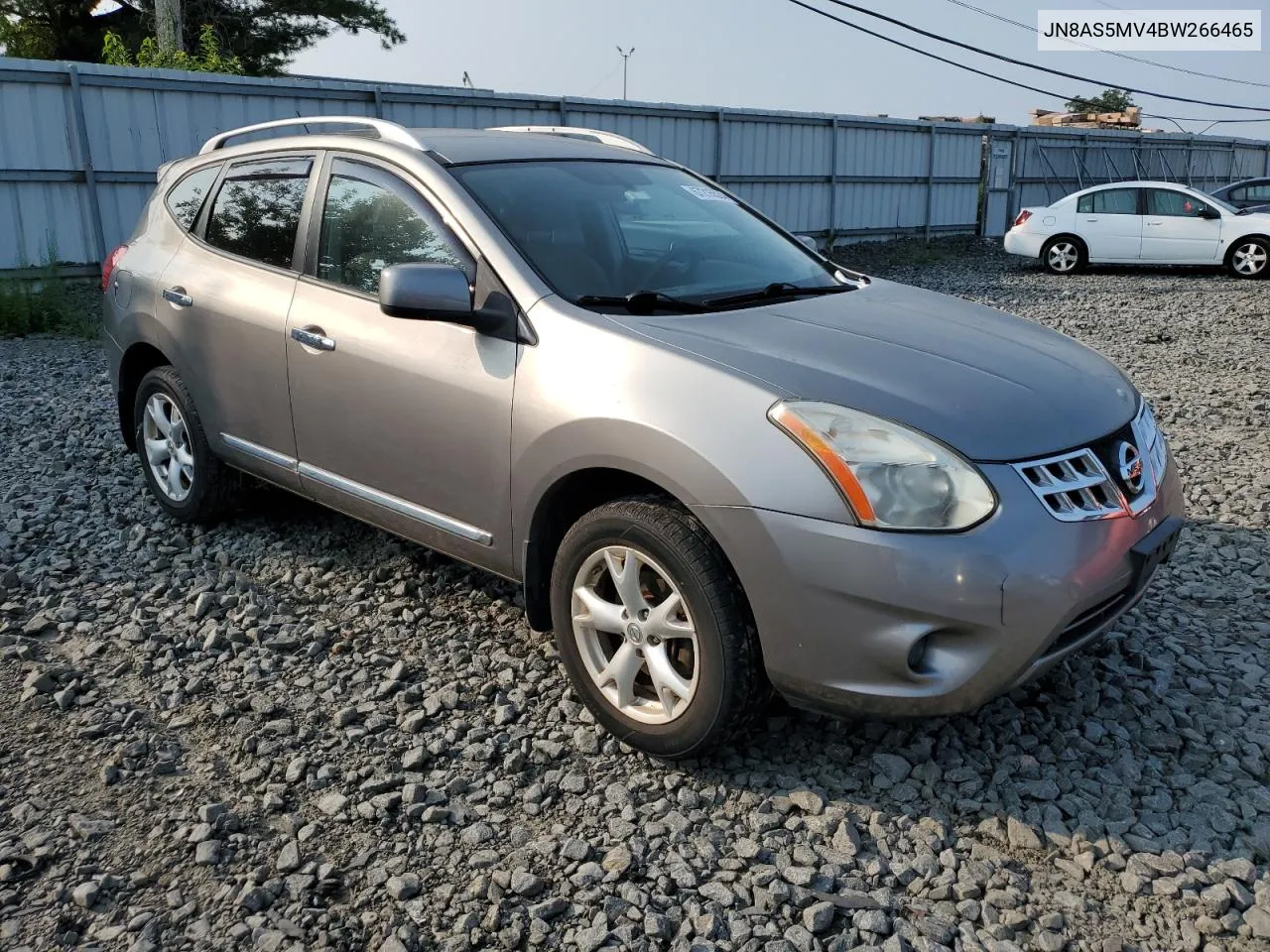 2011 Nissan Rogue S VIN: JN8AS5MV4BW266465 Lot: 67215524