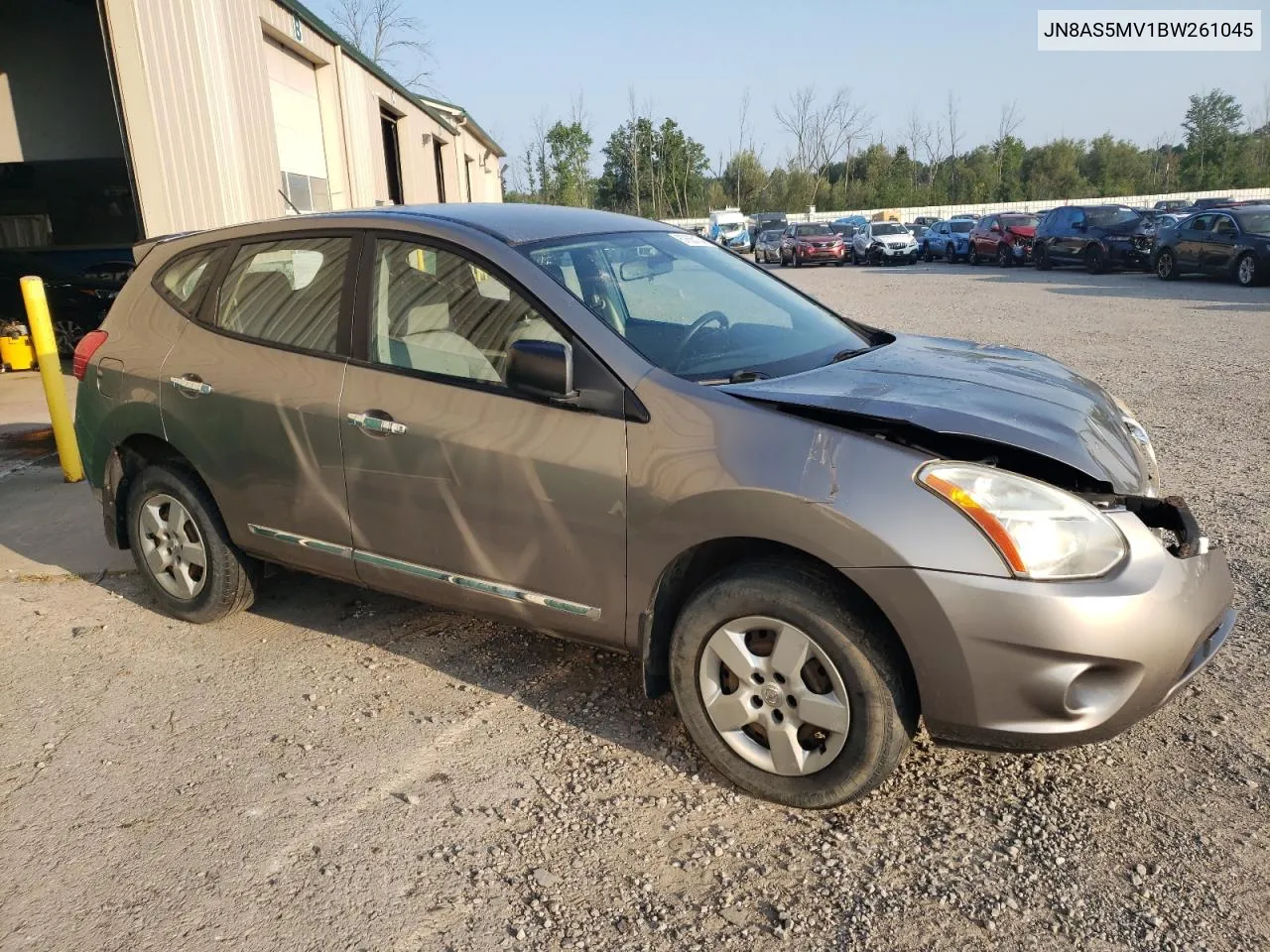 2011 Nissan Rogue S VIN: JN8AS5MV1BW261045 Lot: 67555134