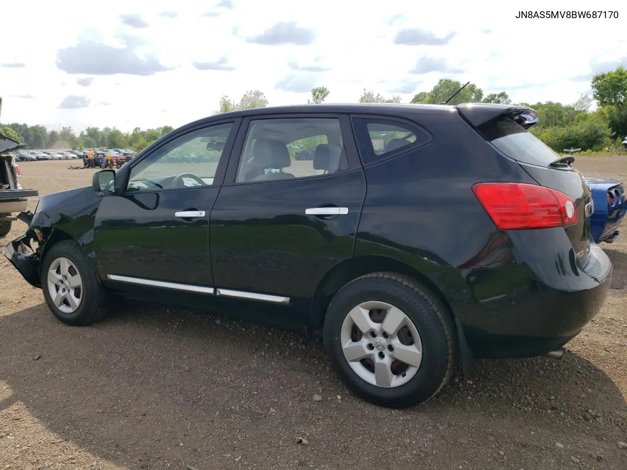 2011 Nissan Rogue S VIN: JN8AS5MV8BW687170 Lot: 68827294