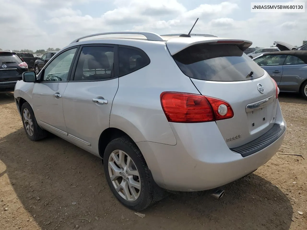 2011 Nissan Rogue S VIN: JN8AS5MV5BW680130 Lot: 69397474