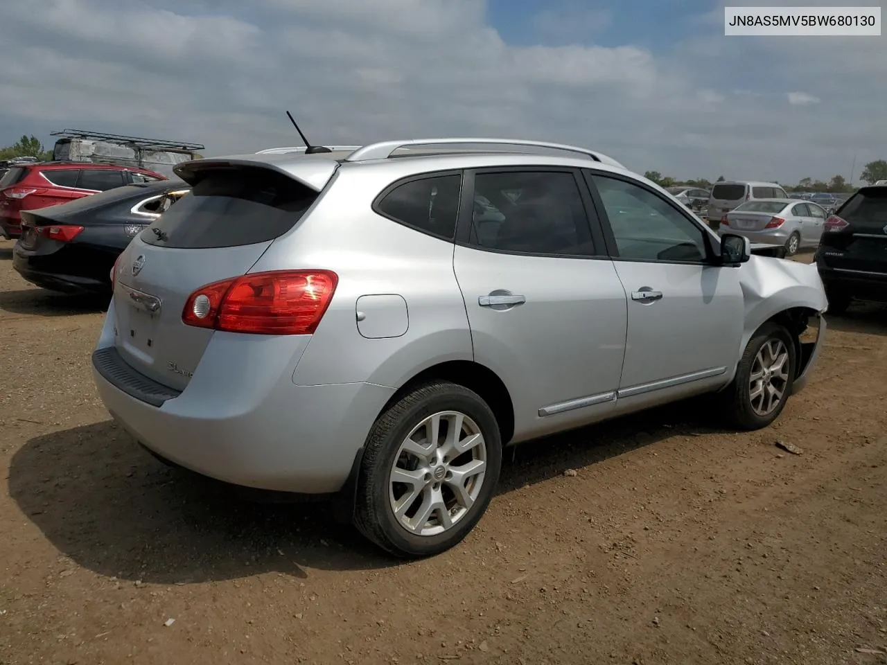 2011 Nissan Rogue S VIN: JN8AS5MV5BW680130 Lot: 69397474