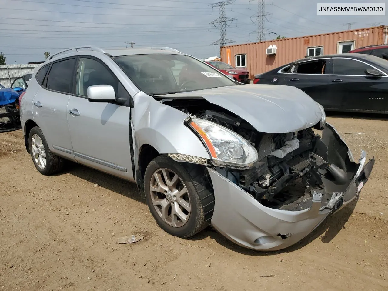 2011 Nissan Rogue S VIN: JN8AS5MV5BW680130 Lot: 69397474