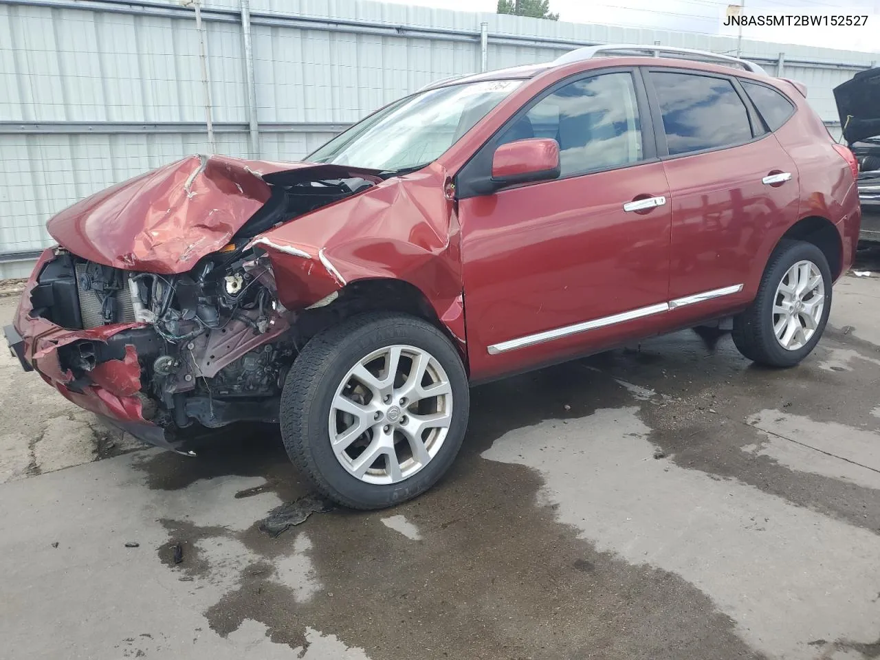 2011 Nissan Rogue S VIN: JN8AS5MT2BW152527 Lot: 69520364