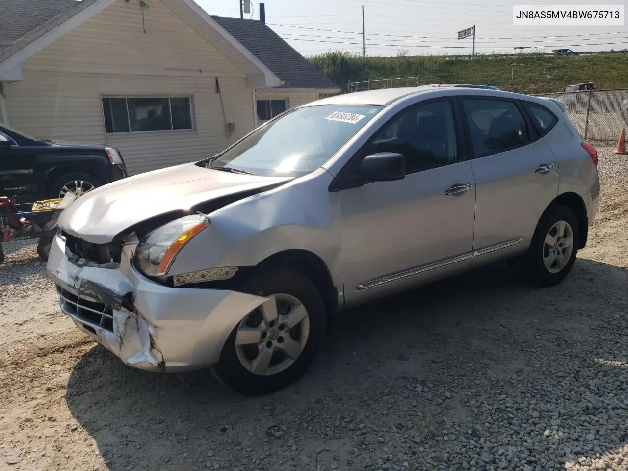 2011 Nissan Rogue S VIN: JN8AS5MV4BW675713 Lot: 69605784