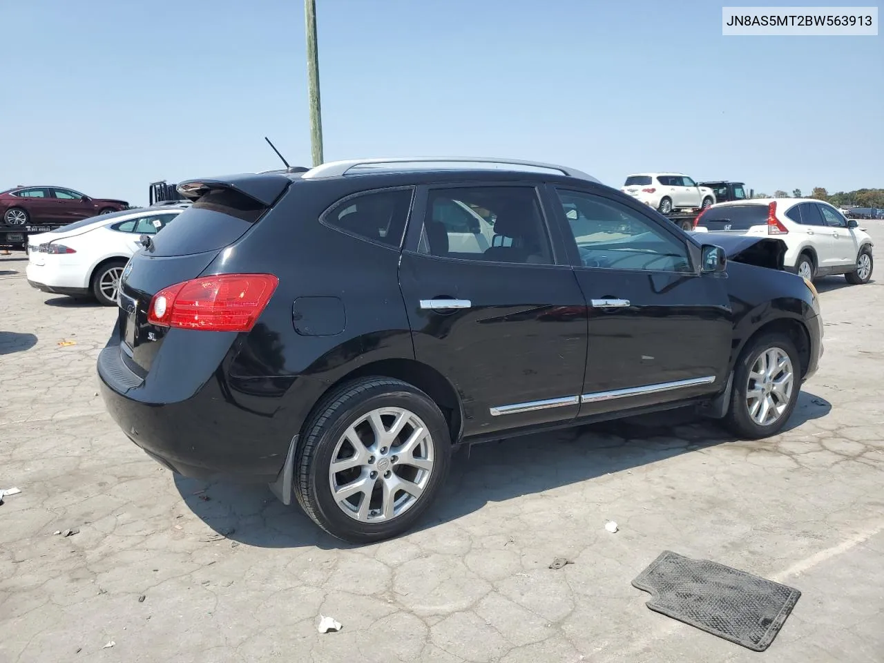 2011 Nissan Rogue S VIN: JN8AS5MT2BW563913 Lot: 69943884