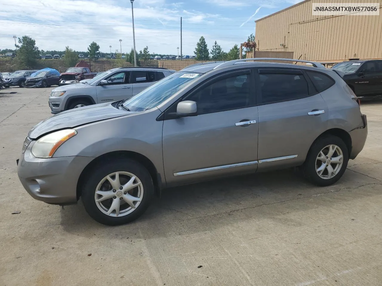 2011 Nissan Rogue S VIN: JN8AS5MTXBW577056 Lot: 70381904