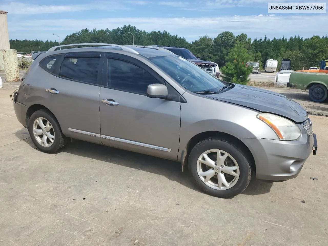 2011 Nissan Rogue S VIN: JN8AS5MTXBW577056 Lot: 70381904